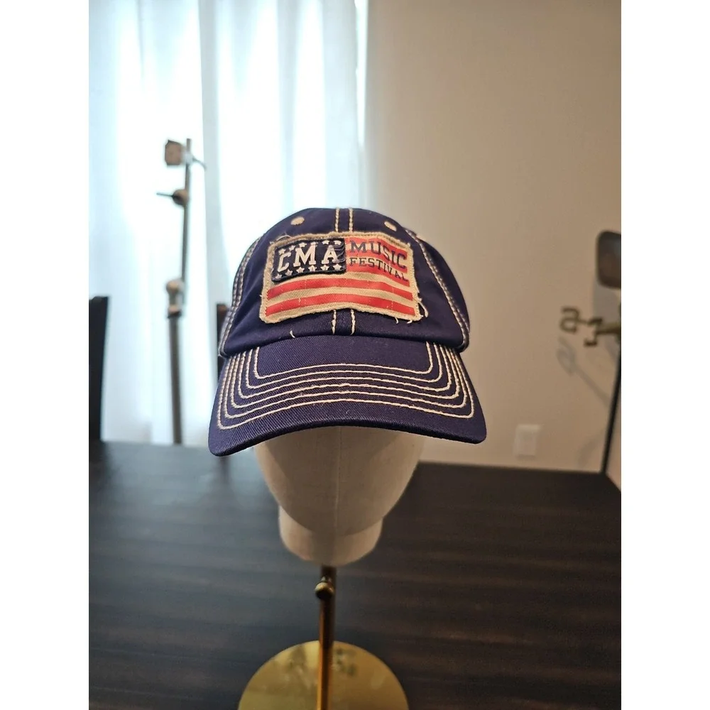 Cma Blue Baseball Music Festival Nashville‎ Tn 42nd Fan Fair Hat Cap One Size